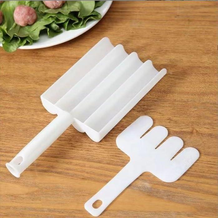 White Creative Kitchen Meatball Maker