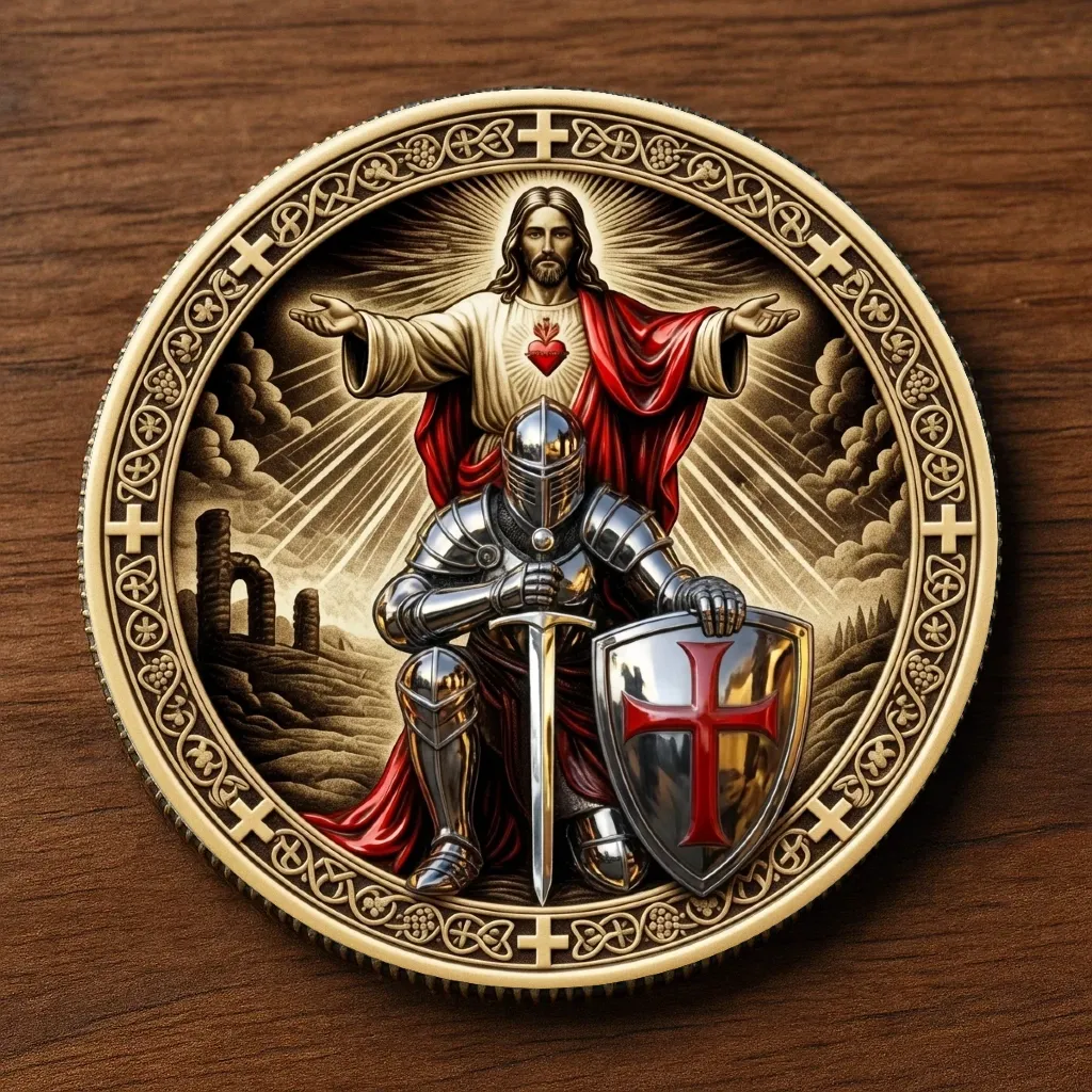 -✨ Sacred Guardian Commemorative Coin