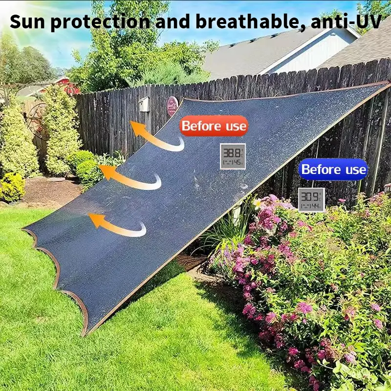EverShade 90% Blackout Outdoor Canopy Cloth for Patios, Camping & Backyard Comfort