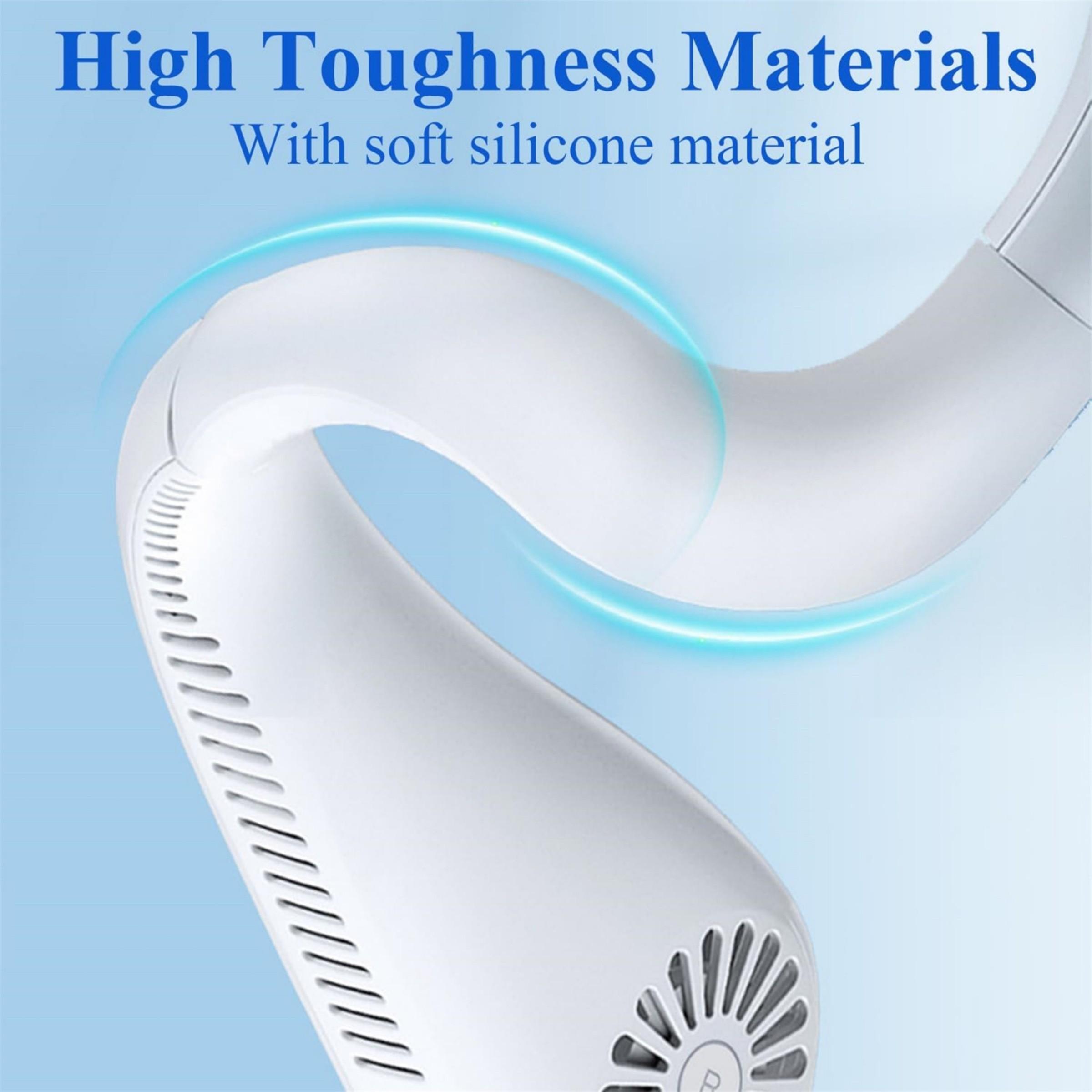 Portable Neck Fan, Hands Free Bladeless Fan, 3 Speeds, Battery Operated Wearable Cooling Personal Fan, USB Rechargeable Fan for Outdoor Indoor, Portable Cordless Fan, Birthday Gifts for Men Women Mom Dad #GLOBAL PICKS Portable Neck Fan, Hands Free Bladeless Fan, 3 Speeds, Battery Operated Wearable Cooling Personal Fan, USB Rechargeable Fan for Outdoor Indoor, Portable Cordless Fan, Birthday Gifts for Men Women Mom Dad #GLOBAL PICKS