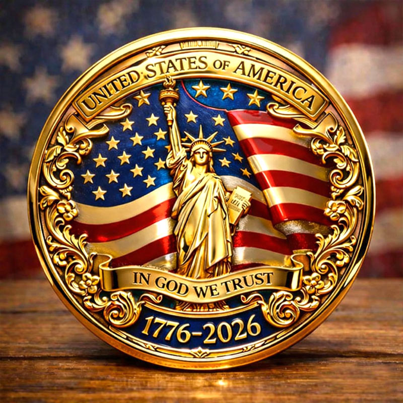 Mtervodesign US 250th Anniversary Commemorative Coin