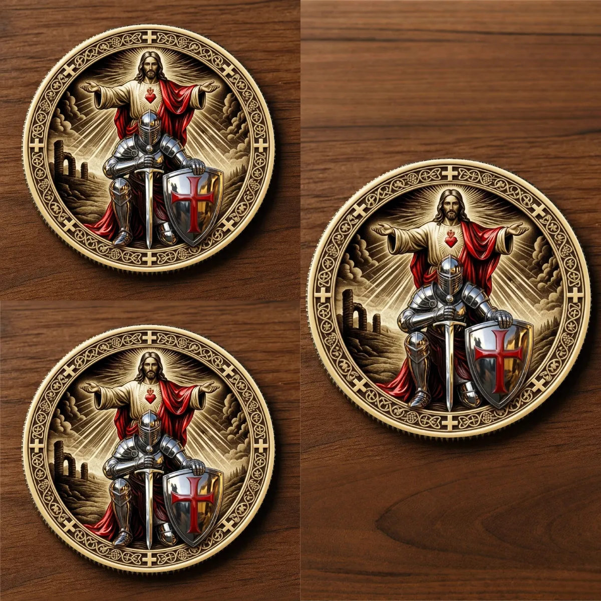 -✨ Sacred Guardian Commemorative Coin