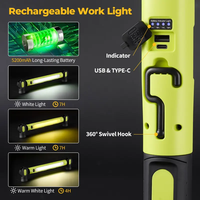 BougeRV Cordless Under Hood Work Light
