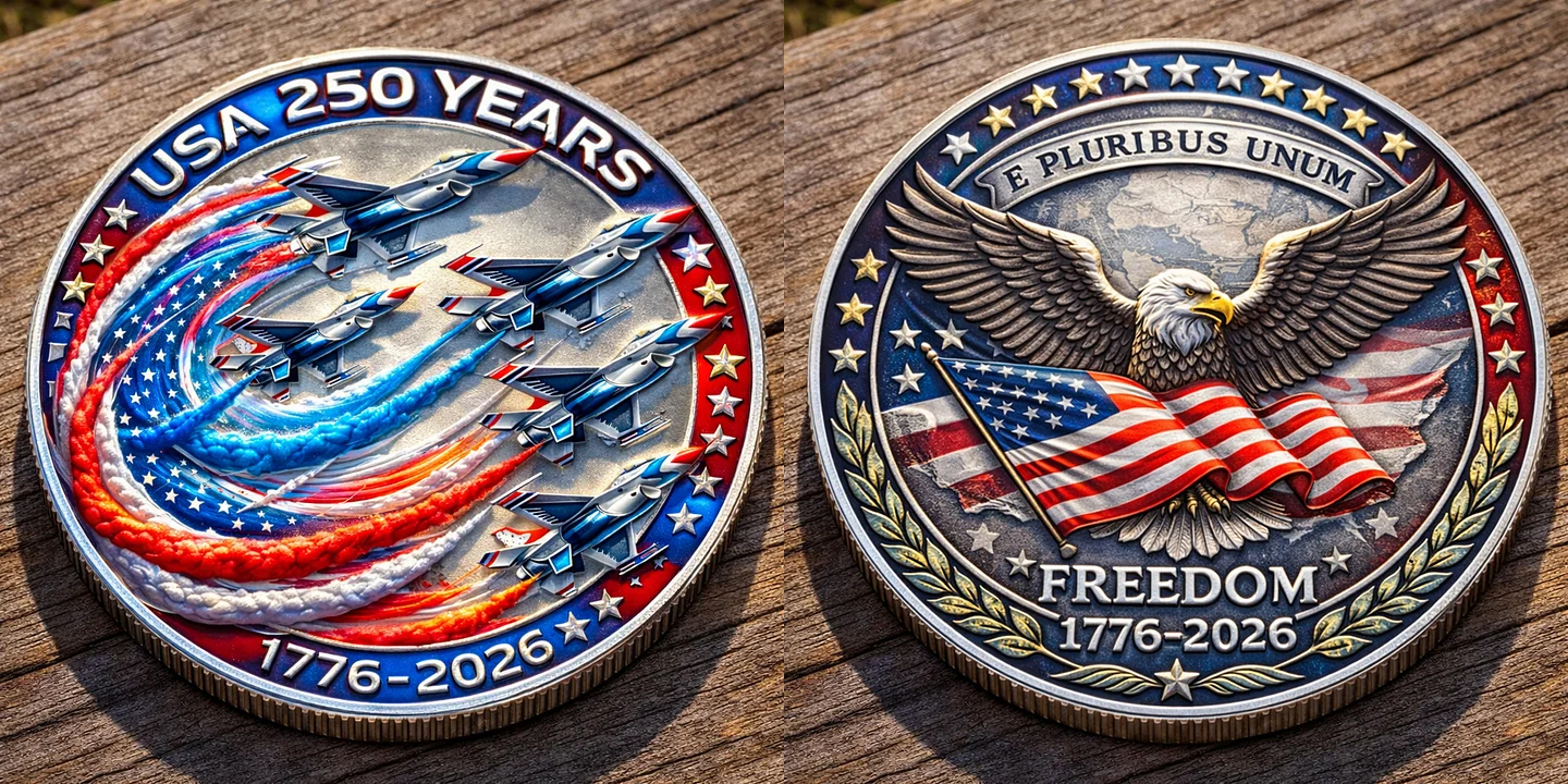 Mtervodesign 🏆Flash Sale 60% OFF - U.S 250th Anniversary Commemorative Coin