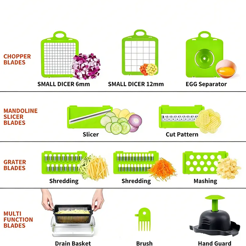QuickPrep™ Multi-Purpose Vegetable Chopper Pro