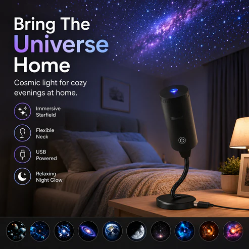 ✨ Plug-and-Play HD Star Projecto