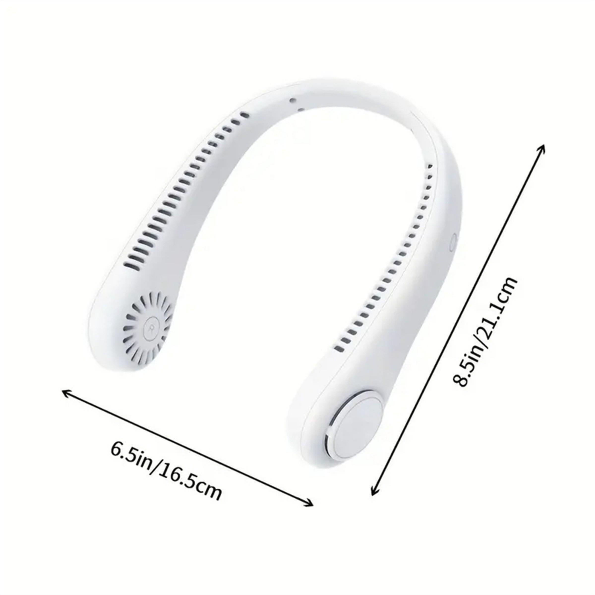 Portable Neck Fan, Hands Free Bladeless Fan, 3 Speeds, Battery Operated Wearable Cooling Personal Fan, USB Rechargeable Fan for Outdoor Indoor, Portable Cordless Fan, Birthday Gifts for Men Women Mom Dad #GLOBAL PICKS Portable Neck Fan, Hands Free Bladeless Fan, 3 Speeds, Battery Operated Wearable Cooling Personal Fan, USB Rechargeable Fan for Outdoor Indoor, Portable Cordless Fan, Birthday Gifts for Men Women Mom Dad #GLOBAL PICKS