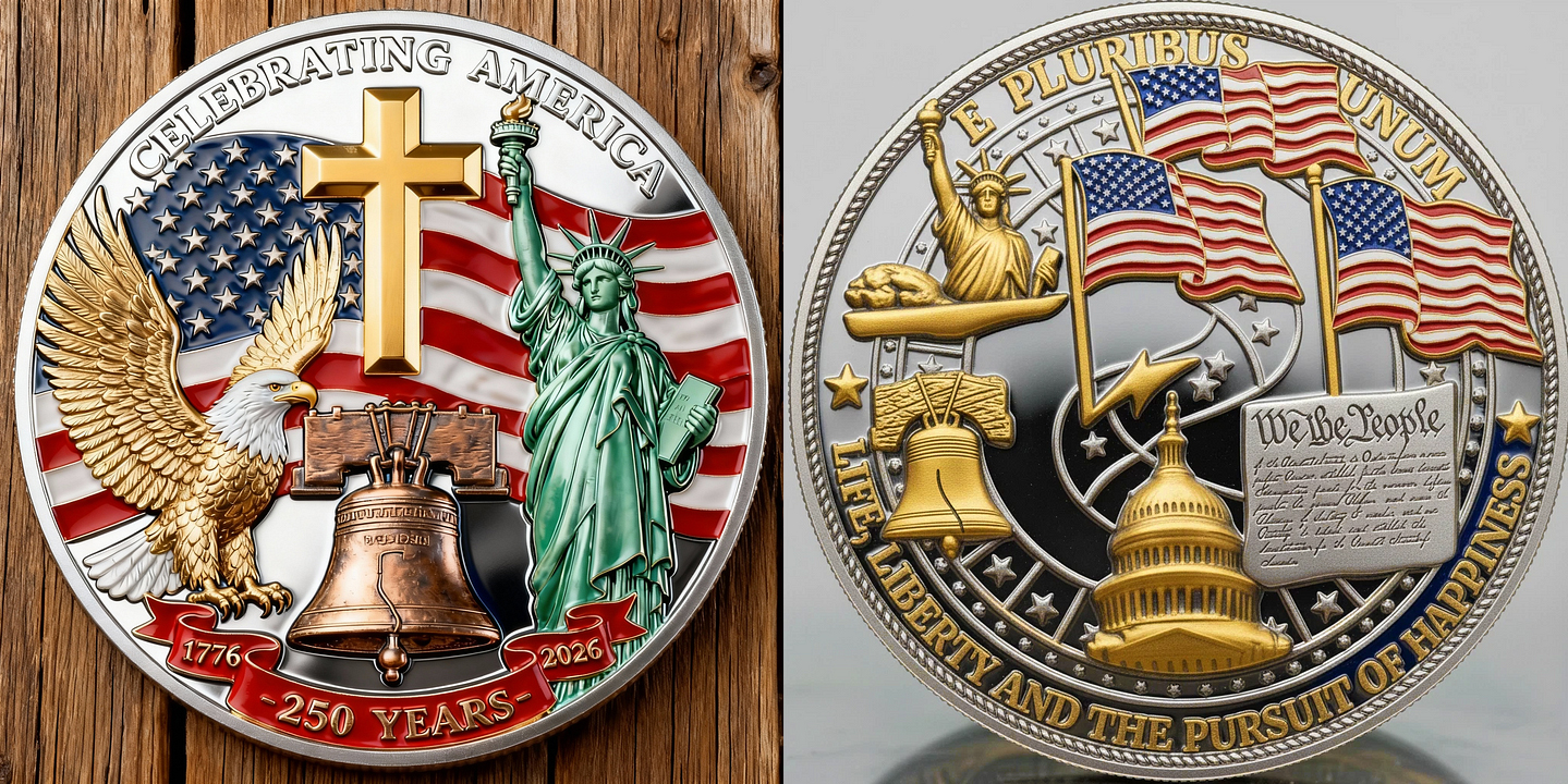 Mtervodesign 🎉Last Day 49% OFF -America 250th Anniversary Commemorative Coin