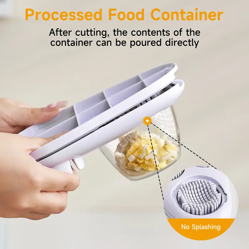 3-in-1 Stainless Steel Egg Slicer & Fruit Cutter – Multi-Function Kitchen Tool for Hard-Boiled Eggs, Century Eggs, Strawberries & Soft Fruits – Easy Prep for Salads, Bento & Meal Prep