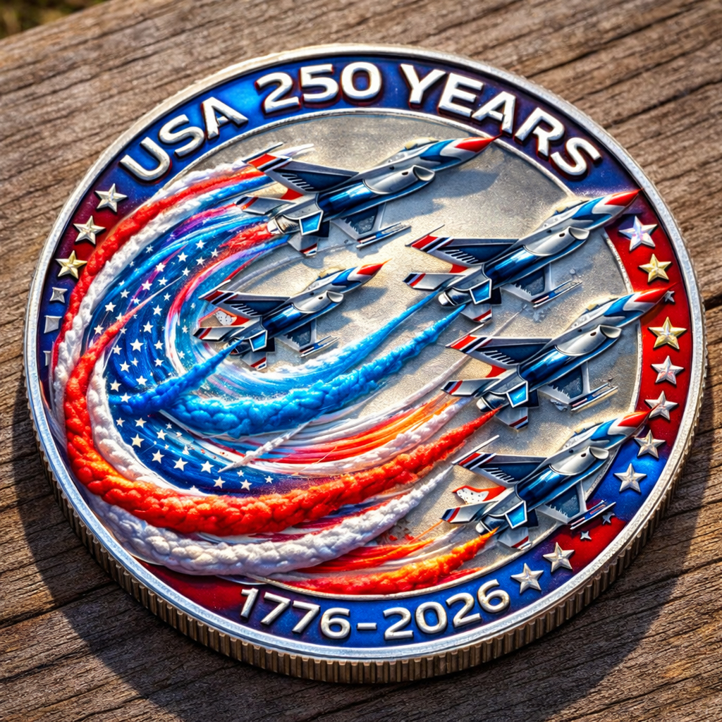 Mtervodesign 🏆Flash Sale 60% OFF - U.S 250th Anniversary Commemorative Coin