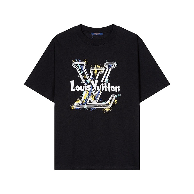 LOUIS VUITTON 新作プリントクルーネックTシャツ