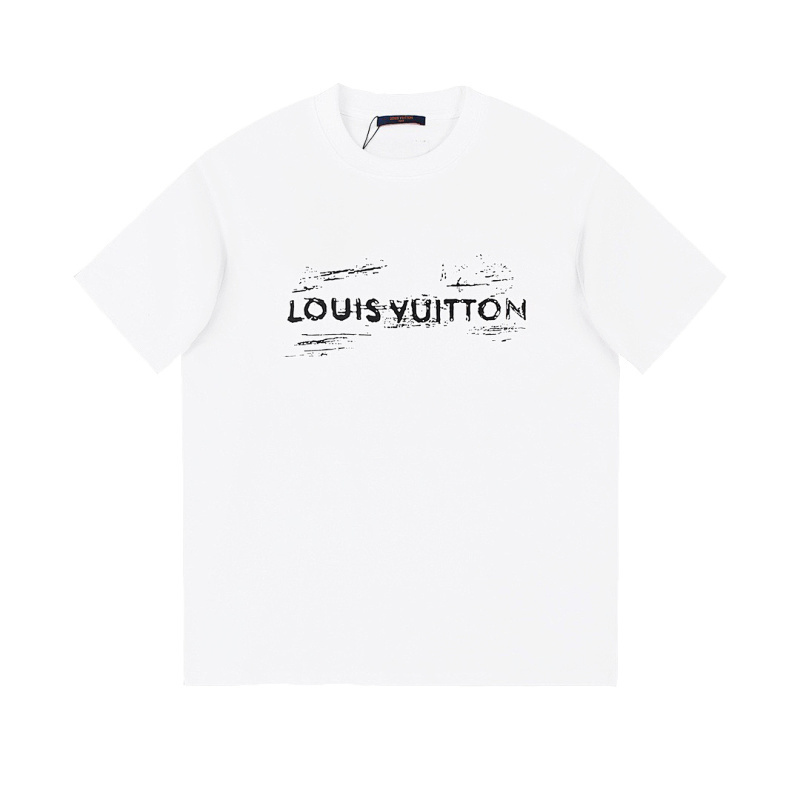 LOUIS VUITTON 新作プリントクルーネックTシャツ