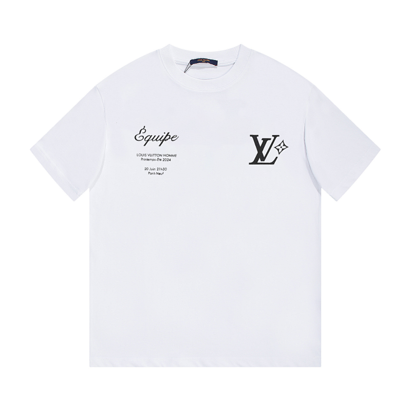 LOUIS VUITTON 新作プリントクルーネックTシャツ