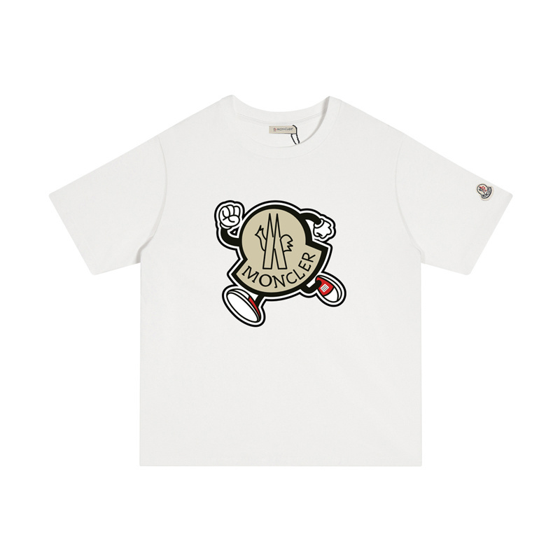 MONCLER カジュアルでスタイリッシュなコットンTシャツ