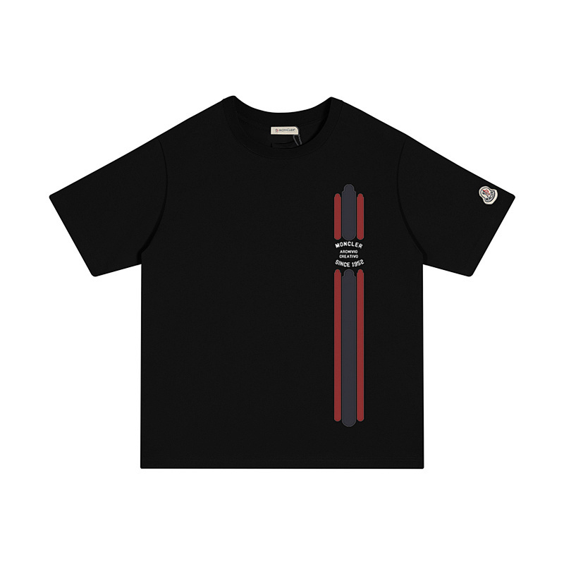 MONCLER カジュアルでスタイリッシュなコットンTシャツ