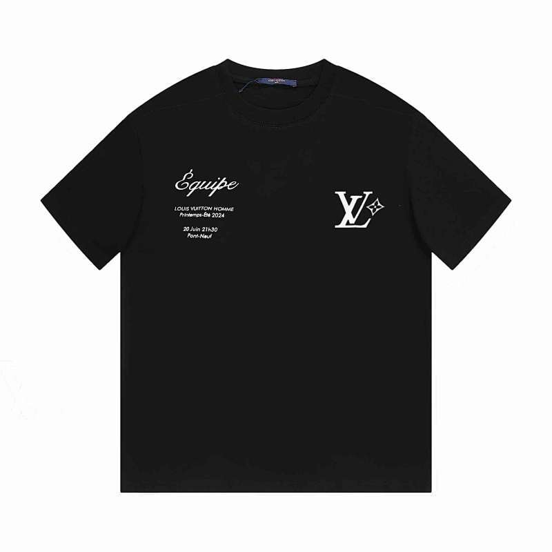 LOUIS VUITTON 新作プリントクルーネックTシャツ