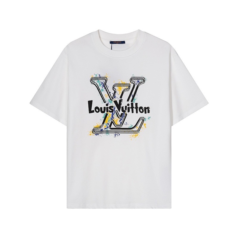 LOUIS VUITTON 新作プリントクルーネックTシャツ