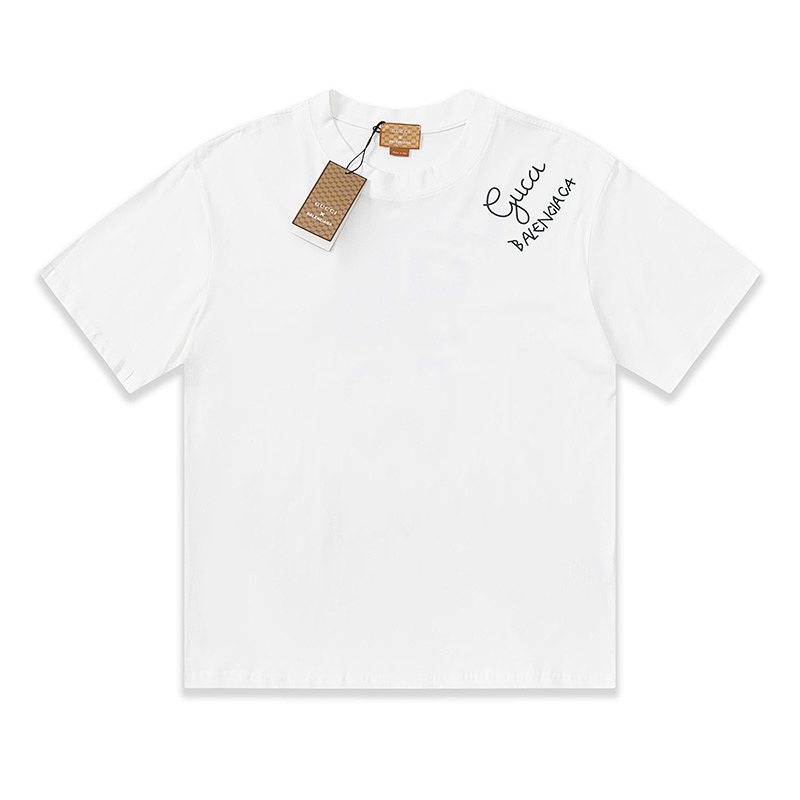 GUCCI コラボレーションミニマリストプリントTシャツ