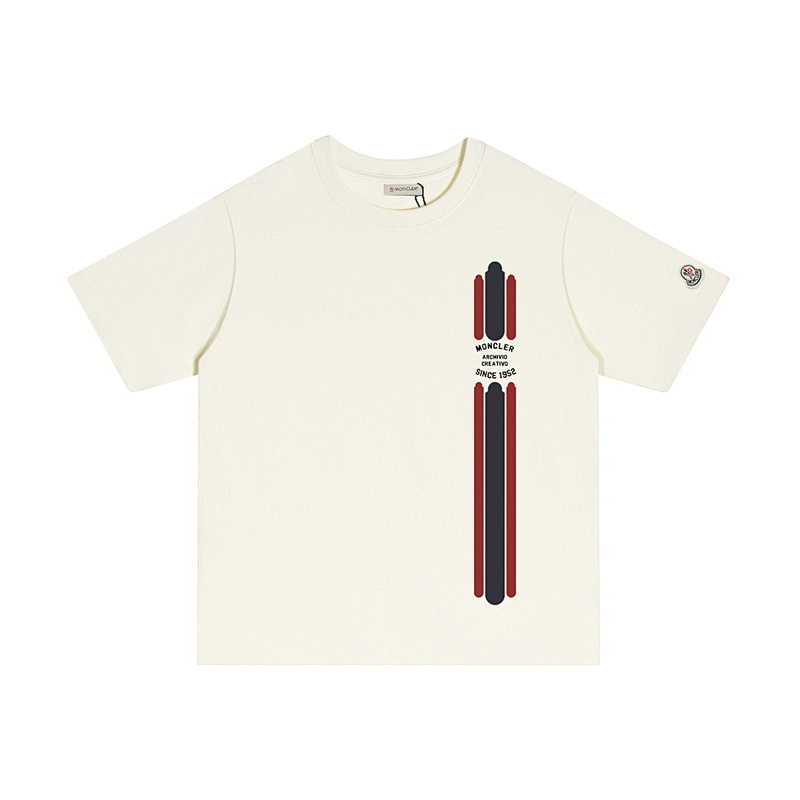 MONCLER カジュアルでスタイリッシュなコットンTシャツ