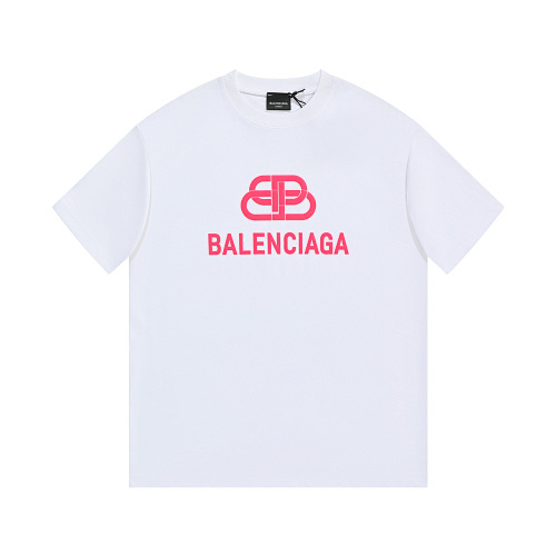 Balenciaga26SS定番 ドロップショルダー ミディアムルーズ 半袖 T シャツ