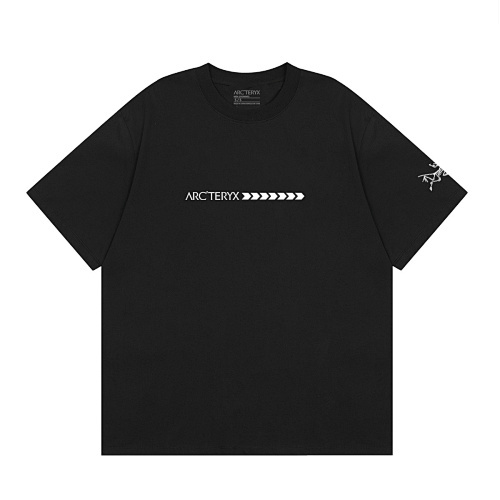 ARC'TERYX シンプルプリント カジュアル コットンTシャツ