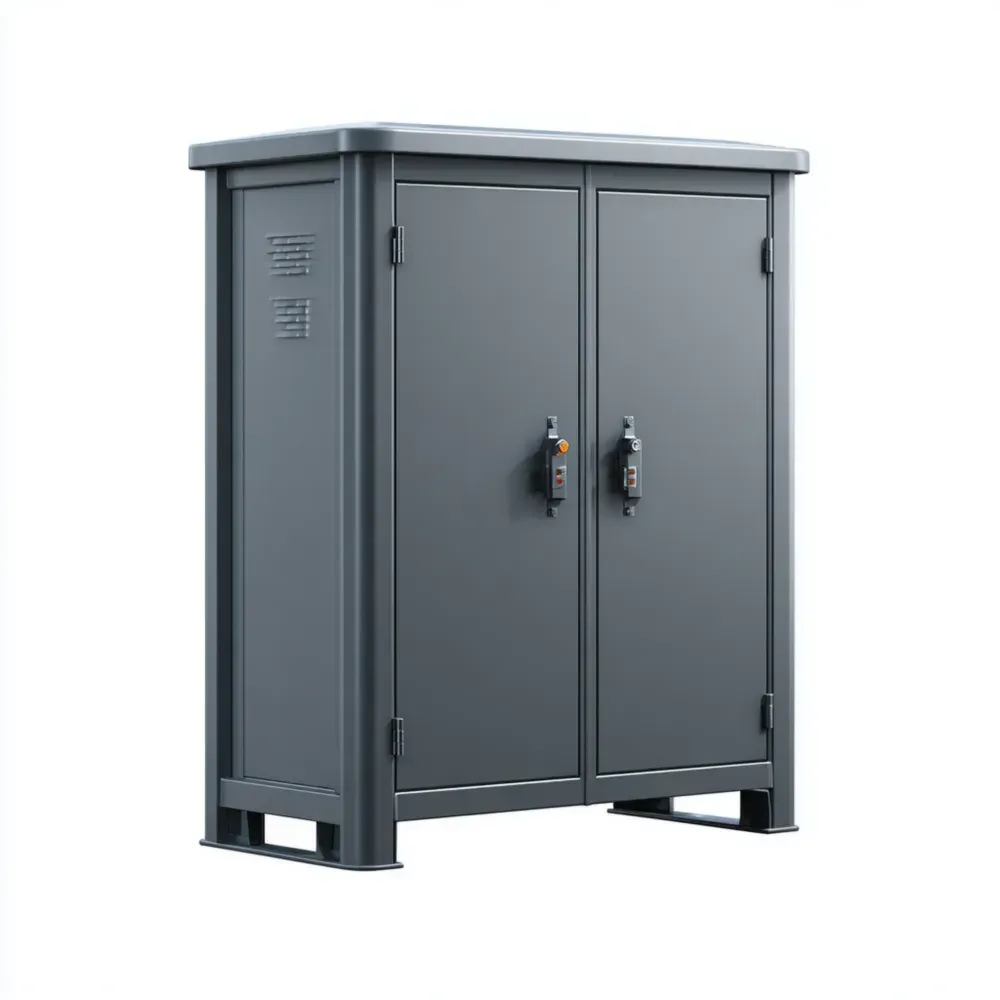 屋外収納キャビネット メタル製 102x53x185 cm – グレー – 防水・錆びにくい