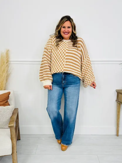 (Pack of 2) Just Four You Tummy Control Wide Leg Jeans in Four Inseams