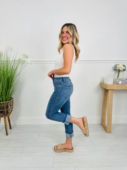 (Pack of 2) Meant For You Tummy Control Capri Jeans in Three Inseams