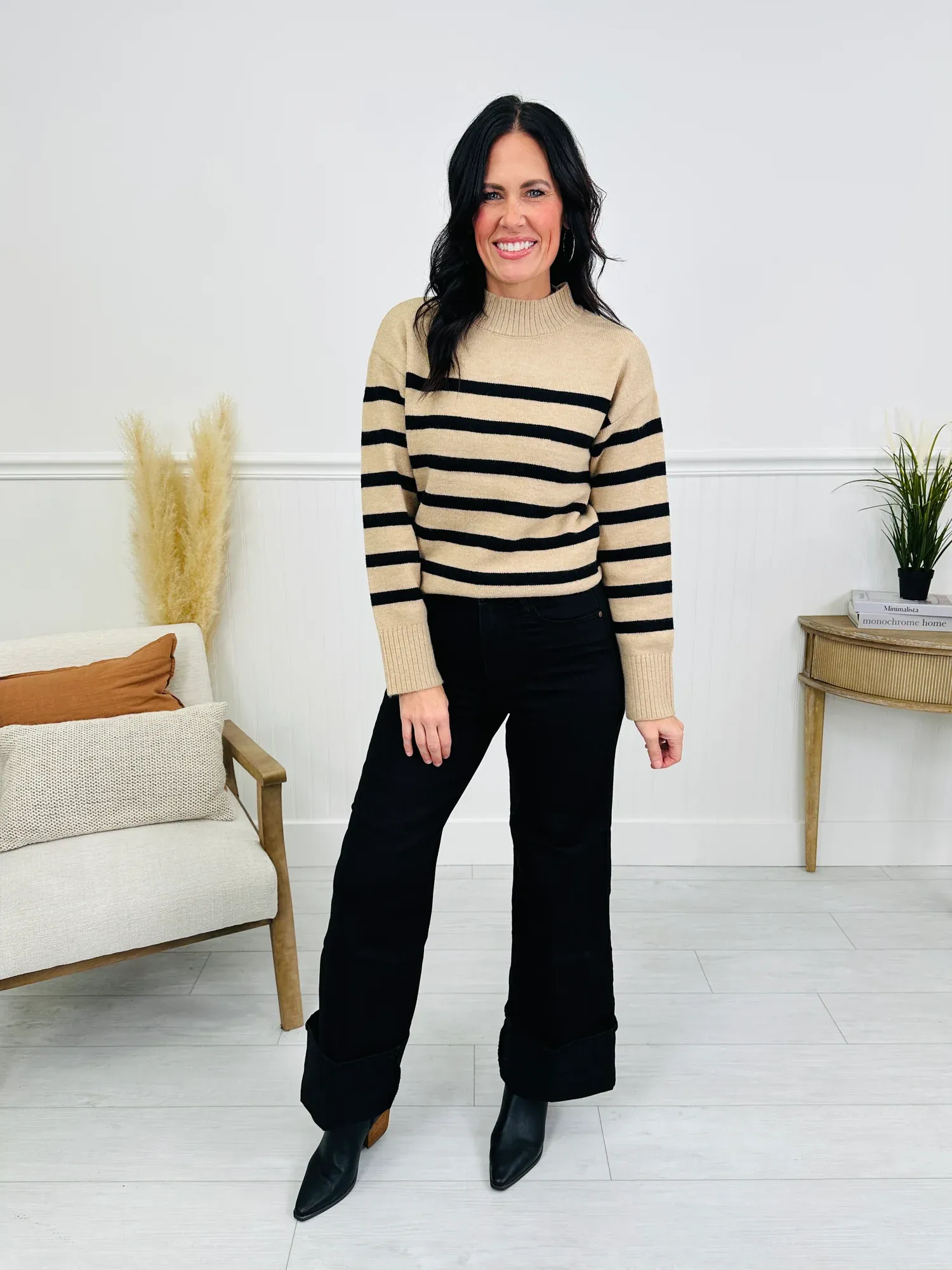 (Pack of 2) Judy Blue Midnight Moments Retro Wide Black Jeans