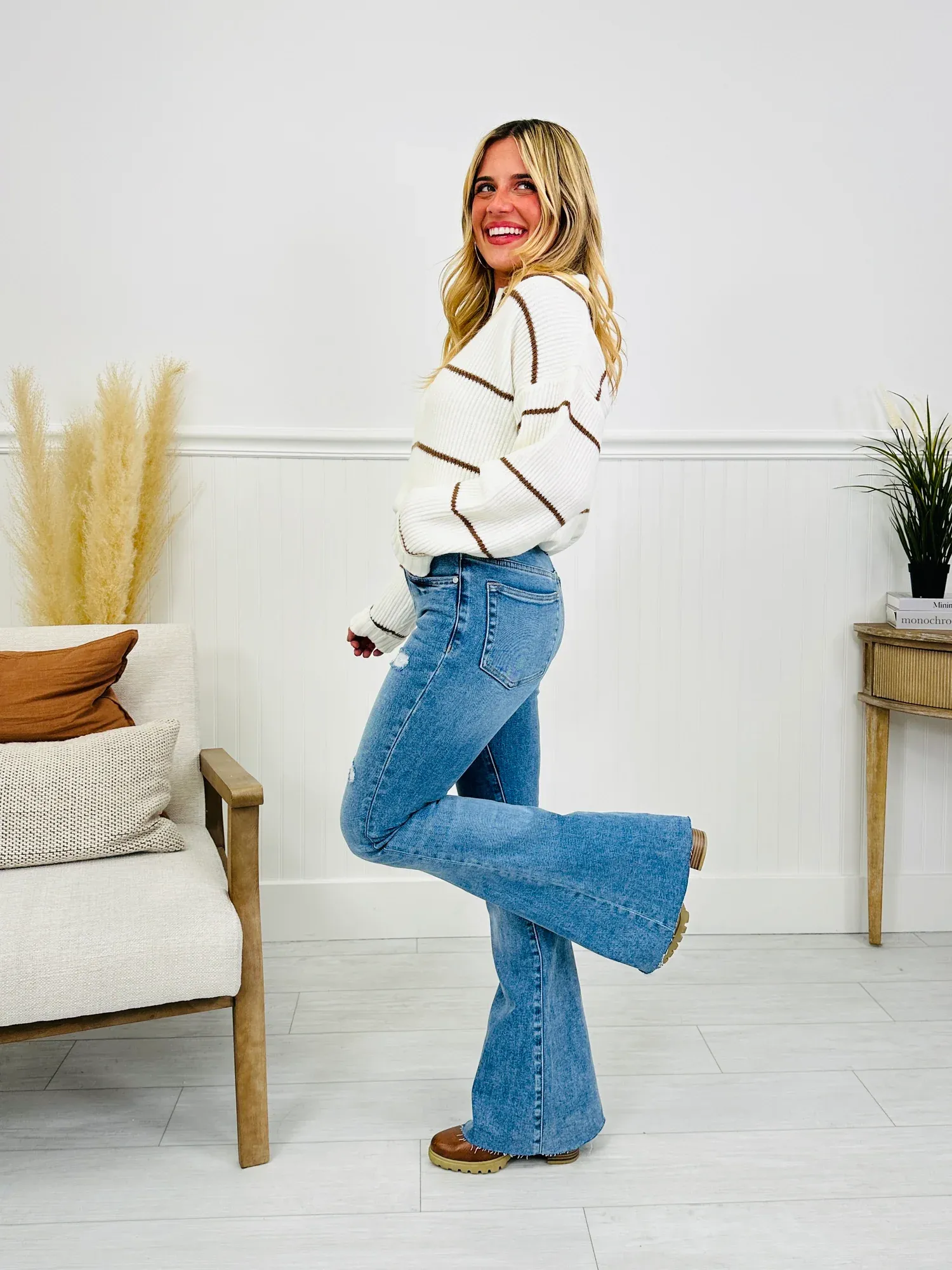 (Pack of 2) Fall For Flare Tummy Control Flare Jeans