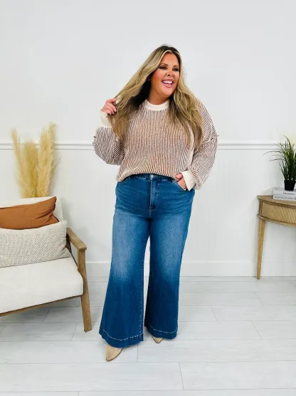 (Pack of 2) Ready to Roll Retro Wide Leg Jeans in Three Inseams