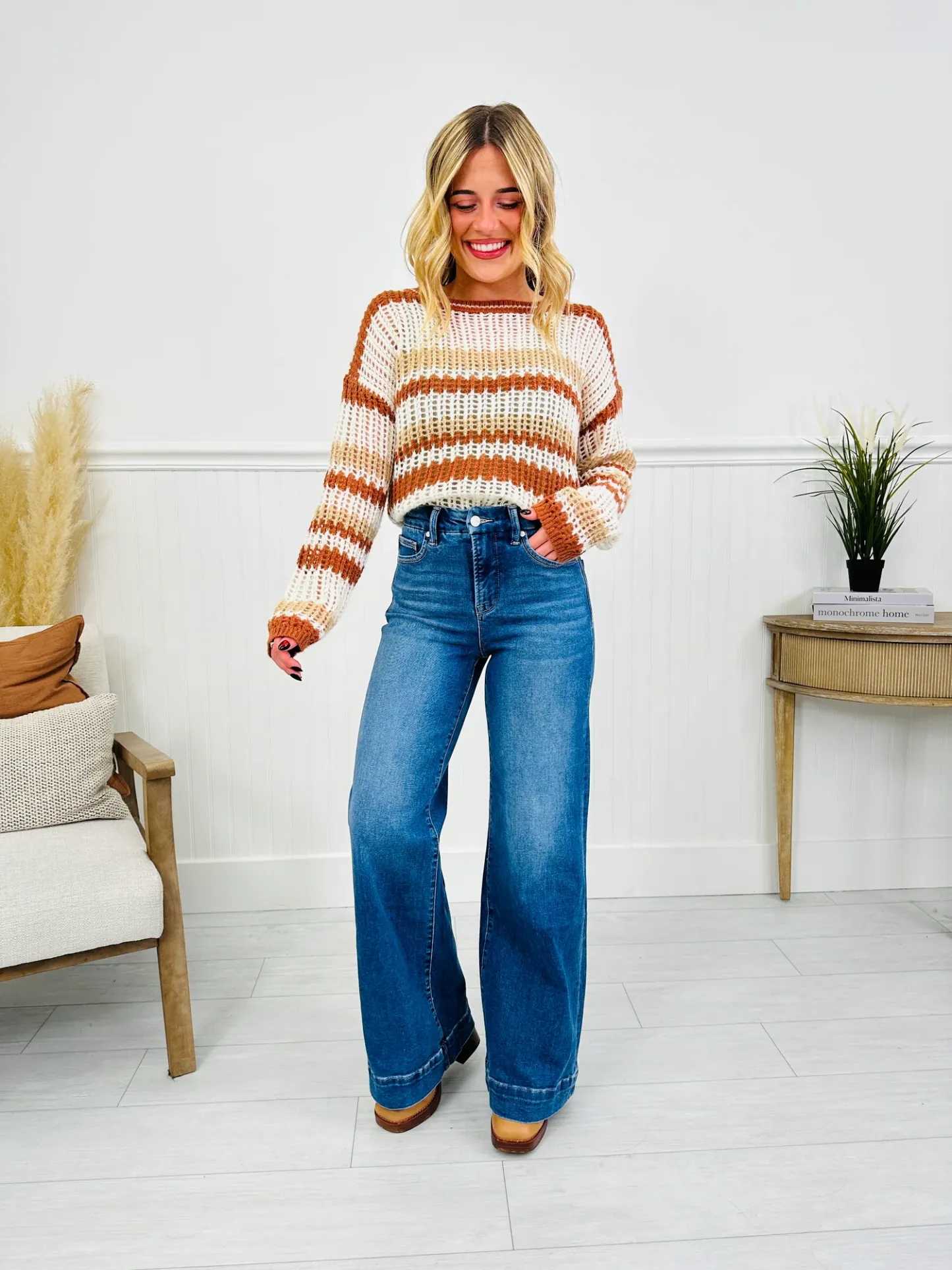 (Pack of 2) Ready to Roll Retro Wide Leg Jeans in Three Inseams