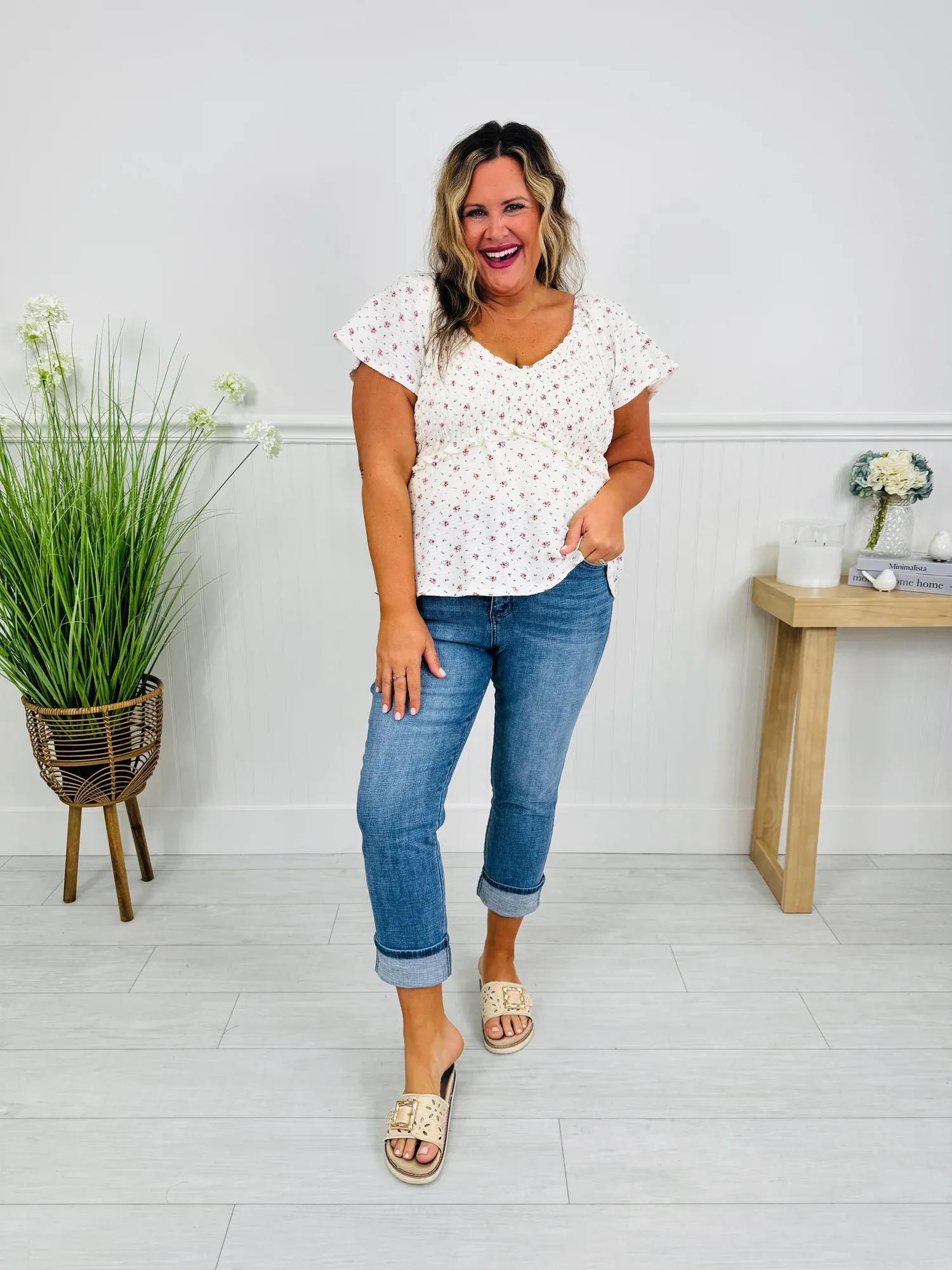 (Pack of 2) Meant For You Tummy Control Capri Jeans in Three Inseams