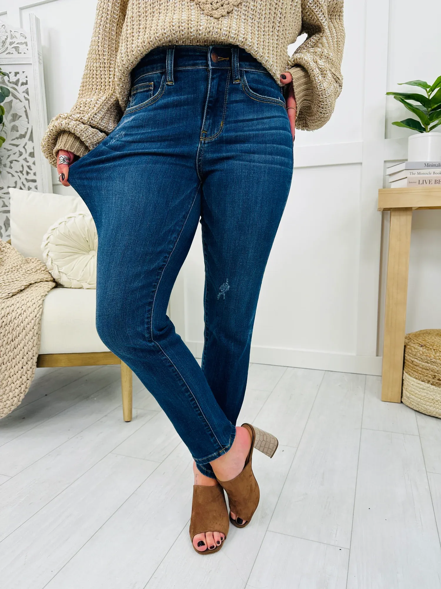 (Pack of 2) Judy Blue Everyday Essential Relaxed Fit Jeans - Multiple Inseams