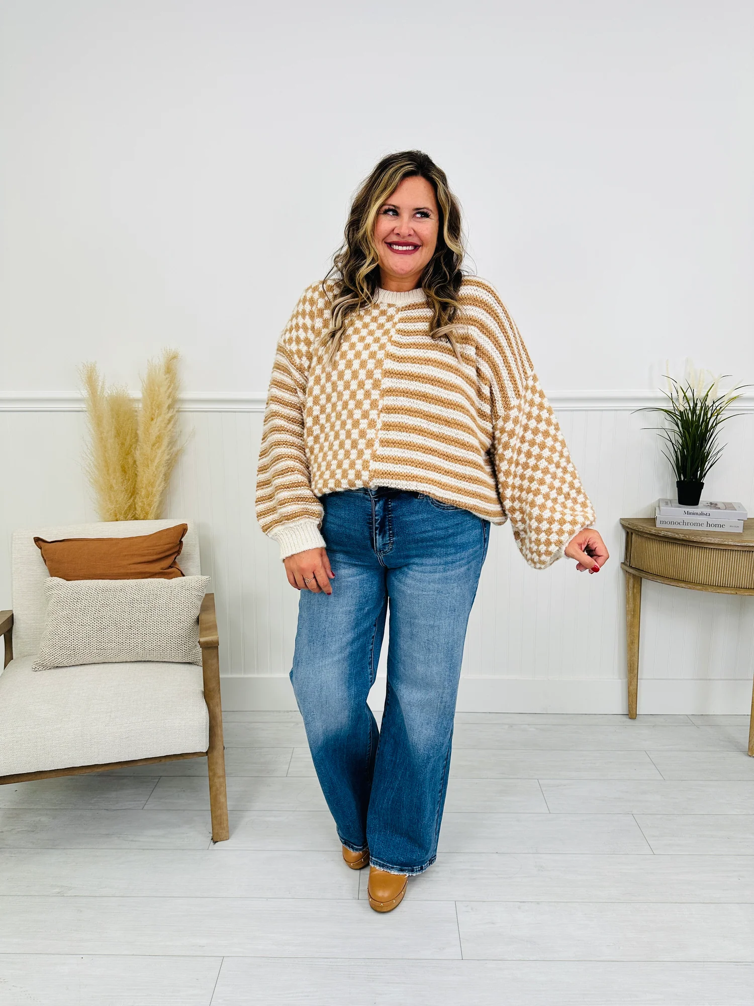 (Pack of 2) Just Four You Tummy Control Wide Leg Jeans in Four Inseams