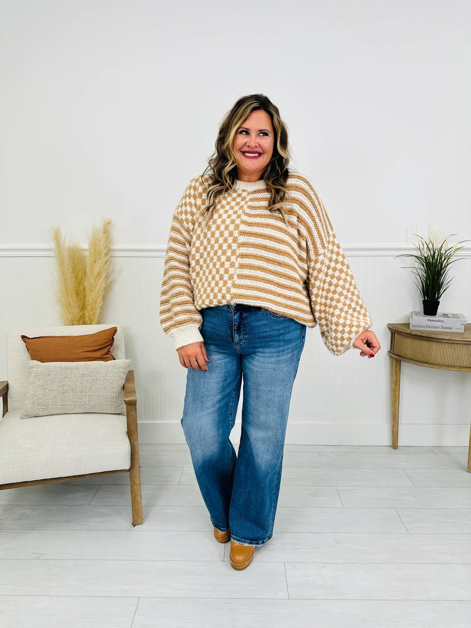 (Pack of 2) Just Four You Tummy Control Wide Leg Jeans in Four Inseams