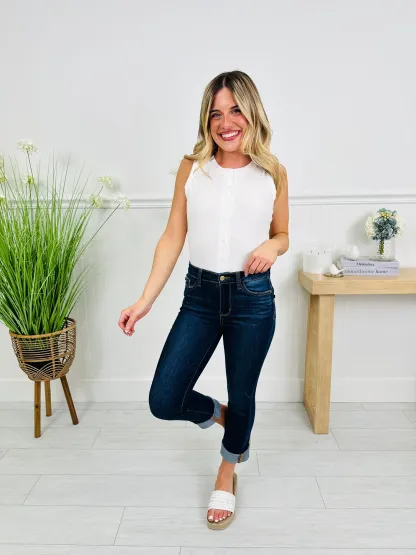 (Pack of 2) Judy Blue Here Comes The Sun Capris