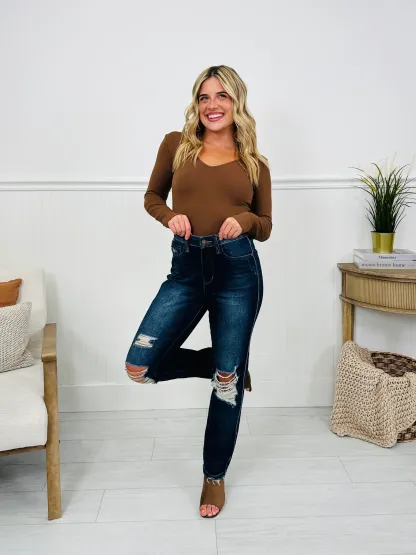 (Pack of 2) Judy Blue On Top Of The Trend Straight Jeans