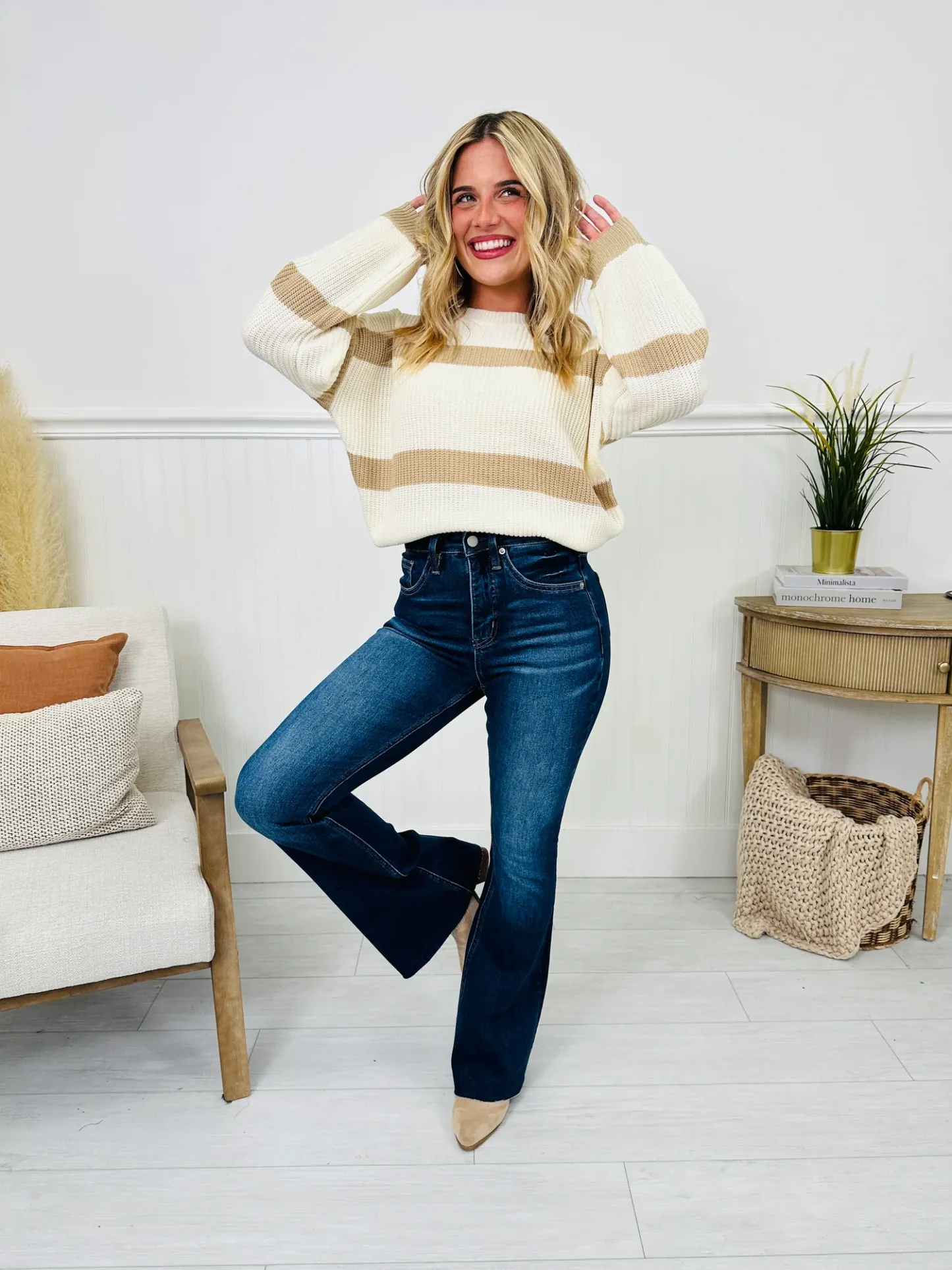 (Pack of 2) Dare To Flare Tummy Control Jeans