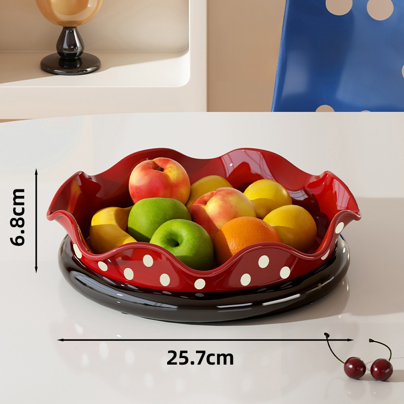 Rotatable Fruit Plate