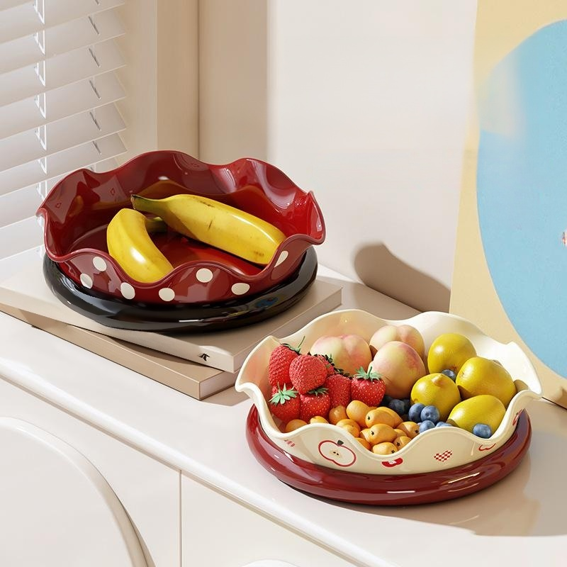 Rotatable Fruit Plate