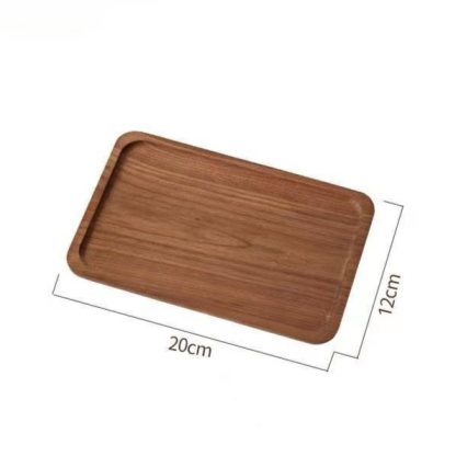Solid Wood Dinner Plate