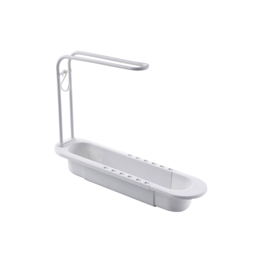 家用可伸縮瀝水置物架