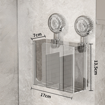 附蓋掛式免打孔筷子簍