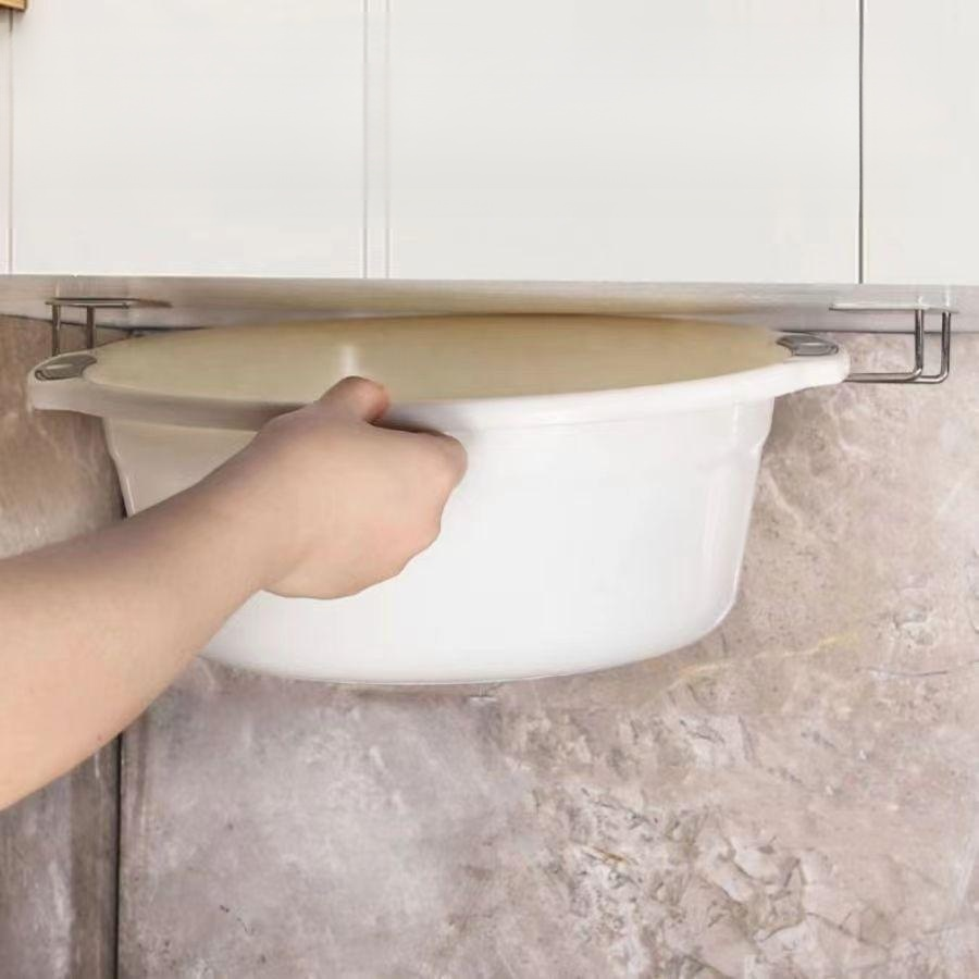 洗手台下方懸空收納架