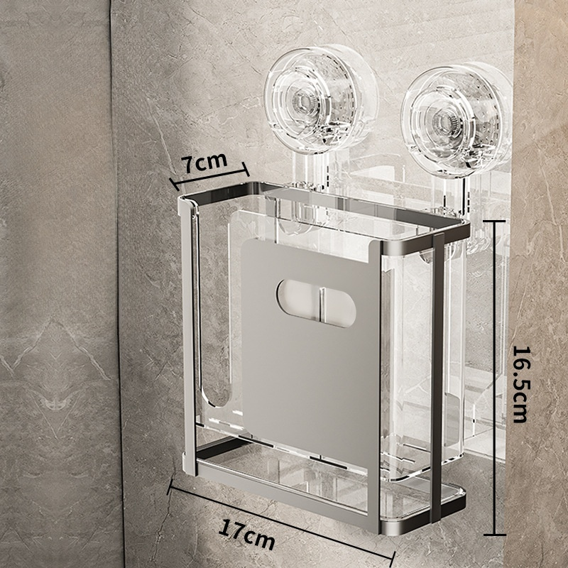 附蓋掛式免打孔筷子簍