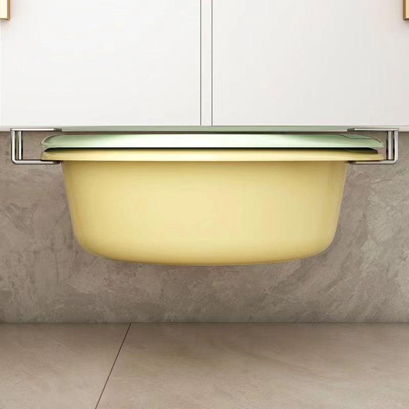 洗手台下方懸空收納架