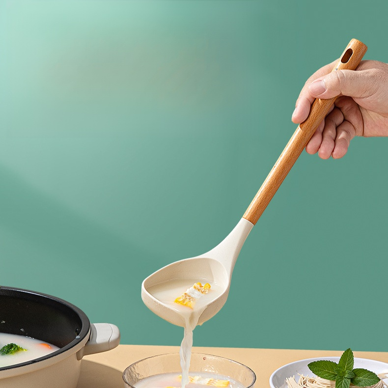 木柄不沾鍋煎鏟炒勺