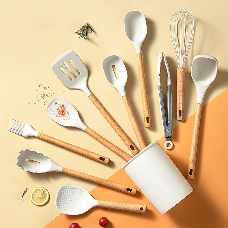 木柄不沾鍋煎鏟炒勺