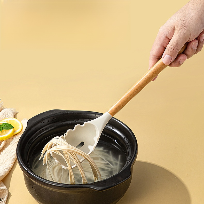 木柄不沾鍋煎鏟炒勺